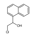 2-chloro-1-[1]naphthyl-ethanol结构式