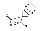 spiro[bicyclo[2.2.1]heptane-7,3'-cyclobutane]-1',1'-dicarboxylic acid结构式