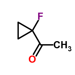 1-(1-Fluorocyclopropyl)ethanone Structure