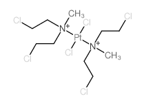 2-chloro-N-(2-chloroethyl)-N-methyl-ethanamine; dichloroplatinum picture