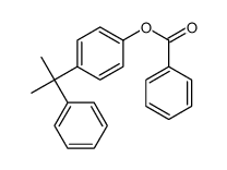 4-(1-methyl-1-phenylethyl)phenyl benzoate Structure