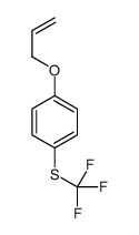 1-prop-2-enoxy-4-(trifluoromethylsulfanyl)benzene Structure