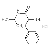 2-Amino-N-isopropyl-3-phenylpropanamide hydrochloride Structure