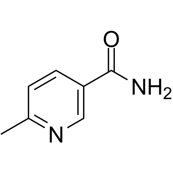 6-甲基烟酰胺结构式