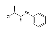 2-RS,3-SR-3-chlorobutyl-2-phenyl selenide Structure