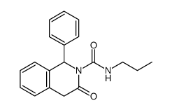 1-phenyl-2-propylcarbamoyl-1,4-dihydroisoquinolin-3(2H)-one Structure