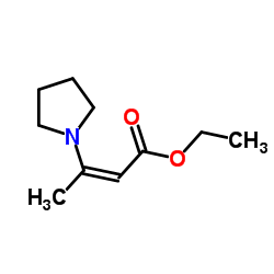 Ethyl (2Z)-3-(1-pyrrolidinyl)-2-butenoate picture