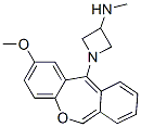 2-Methoxy-11-(3-methylamino-1-azetidinyl)dibenz[b,e]oxepin结构式