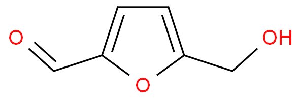 5-(hydroxymethyl)furan-2-carbaldehyde structure