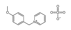 1-[(4-methoxyphenyl)methyl]pyridin-1-ium,perchlorate Structure