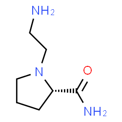 2-Pyrrolidinecarboxamide,1-(2-aminoethyl)-,(2S)-(9CI) picture