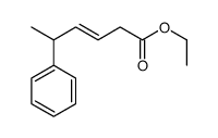 ethyl 5-phenylhex-3-enoate Structure