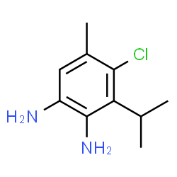 4,5-m-Cymenediamine,2-chloro- (5CI)结构式