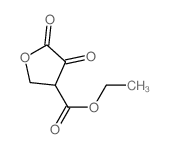 ethyl 4,5-dioxooxolane-3-carboxylate Structure