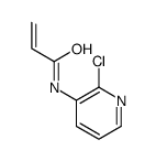 N-(2-chloropyridin-3-yl)prop-2-enamide结构式