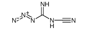 Carbamimidic azide, cyano Structure