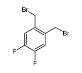 Benzene, 1,2-bis(bromomethyl)-4,5-difluoro Structure