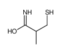 2-methyl-3-sulfanylpropanamide结构式