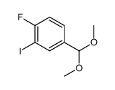 4-(Dimethoxymethyl)-1-fluoro-2-iodobenzene图片