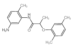 N-(5-Amino-2-methylphenyl)-2-(2,5-dimethylphenoxy) propanamide结构式