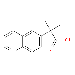 2-甲基-2-(喹啉-6-基)丙酸图片