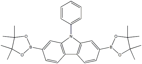 9-phenyl-2,7-bis(4,4,5,5-tetramethyl-1,3,2-dioxaborolan-2-yl)-9H-carbazole picture