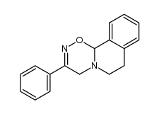 2-Phenyl-6,7-dihydro-4H-isochino[2,1-e]-1,2,5-oxadiazin Structure