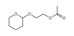 tetrahydropyran-2-yloxyethyl acetate结构式