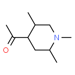 Ethanone, 1-(1,2,5-trimethyl-4-piperidinyl)- (9CI) Structure