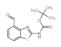 4-甲酰基苯并[D]噻唑-2-基氨基甲酸叔丁酯图片