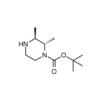 Tert-butyl (2S,3S)-2,3-dimethylpiperazine-1-carboxylate Structure