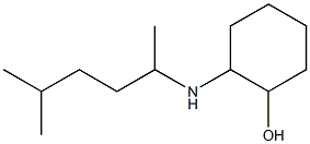 2-((5-methylhexan-2-yl)amino)cyclohexan-1-ol Structure