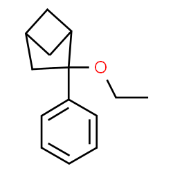 Bicyclo[2.1.1]hexane, 2-ethoxy-2-phenyl- (9CI) Structure