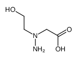 2-[amino(2-hydroxyethyl)amino]acetic acid Structure