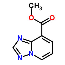 METHYL[1,2,4]TRIAZOLO[1,5-A]PYRIDINE-8-CARBOXYLATE Structure