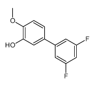 5-(3,5-difluorophenyl)-2-methoxyphenol结构式