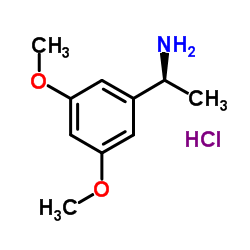 (S)-1-(3,5-Dimethoxyphenyl)ethanamine hydrochloride Structure