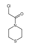 Thiomorpholine, 4-(chloroacetyl)- (9CI) structure