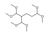 2-(dimethoxymethyl)-1,1,5,5-tetramethoxypentane Structure