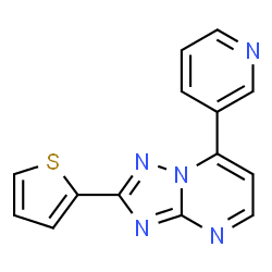 7-(pyridin-3-yl)-2-(thiophen-2-yl)[1,2,4]triazolo[1,5-a]pyrimidine picture