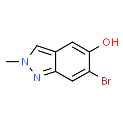 6-Bromo-5-hydroxy-2-methyl-2H-indazole picture