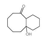 5(1H)-Benzocyclooctenone,decahydro-10a-hydroxy-结构式