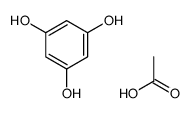 acetic acid,benzene-1,3,5-triol结构式