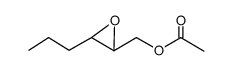 (2S*,3S*)-1-Acetoxy-2,3-epoxyhexane Structure