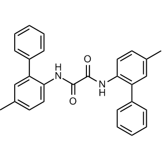 N1,N2-Bis(5-methyl-[1,1'-biphenyl]-2-yl)oxalamide structure