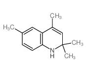 2,2,4,6-tetramethyl-1H-quinoline结构式