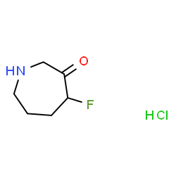 4-Fluoroazepan-3-One Hydrochloride structure