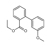 ethyl 2-(3-methoxyphenyl)benzoate Structure