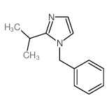 1H-Imidazole,2-(1-methylethyl)-1-(phenylmethyl)- structure