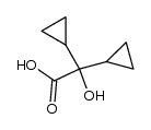 Dicyclopropyl-carboxy-carbinol Structure